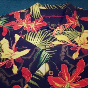 Tommy Bahama Camp Shirt: 100% Silk, 100% Style